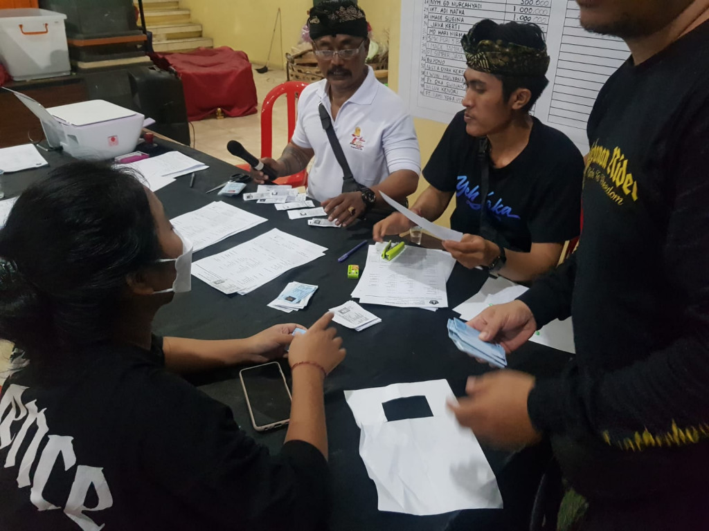 Pendataan Penduduk Non Permanen di Banjar Dinas Tegal Jaya